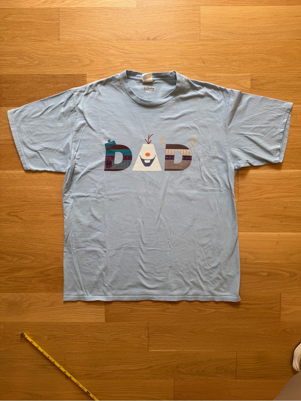 Disney DAD Frozen Theme Short Sleeve T‑Shirt